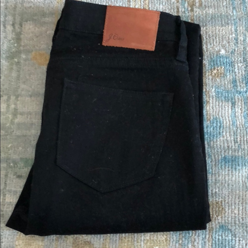 J Crew black denim